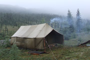 Палатки геологов. Фотоальбом