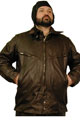 418 Куртка кожаная летная