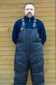 382 Полукомбинезон утепленный пуховый для работы на арктическом шельфе